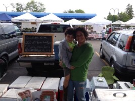 Gallagher's Centennial Farm Farmer's Market Booth