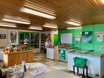 Interior of Gallagher's Centennial Farm Farm Store